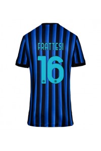 Inter Milan Davide Frattesi #16 Fotballdrakt Hjemme Klær Dame 2025-26 Korte ermer